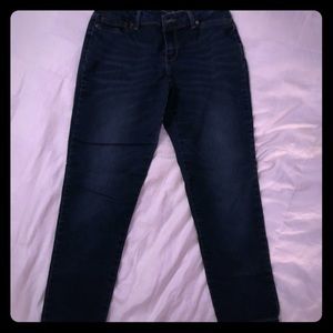 Express denim capris